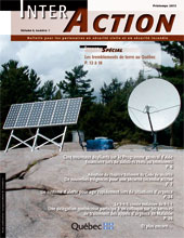 Page couverture de l'édition printemps 2013.